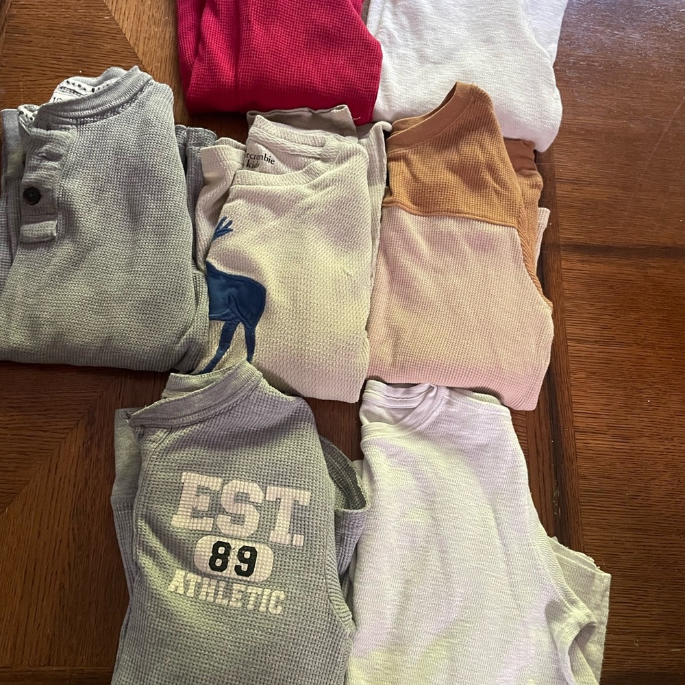 Kids' Multi-Color Long Sleeve Tops